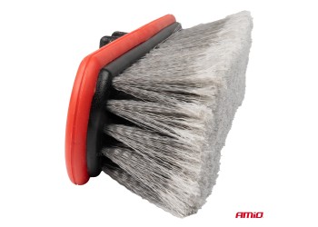 Amio - ΒΟΥΡΤΣΑ ΠΛΥΣΙΜΑΤΟΣ ΜΕ ΤΗΛΕΣΚΟΠΙΚΟ ΚΟΝΤΑΡΙ 171-300cm & ΑΝΤΑΠΤΟΡΑ ΓΙΑ ΠΑΡΟΧΗ ΝΕΡΟΥ​ - 1 TEM. (03952/AM)