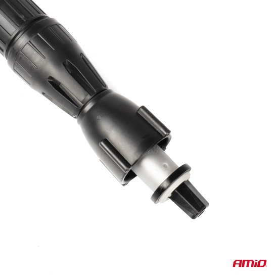 Amio - ΒΟΥΡΤΣΑ ΠΛΥΣΙΜΑΤΟΣ ΜΕ ΤΗΛΕΣΚΟΠΙΚΟ ΚΟΝΤΑΡΙ 97-160cm & ΑΝΤΑΠΤΟΡΑ ΓΙΑ ΠΑΡΟΧΗ ΝΕΡΟΥ​ - 1 TEM. (03955/AM)