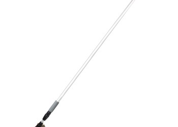 Amio - ΒΟΥΡΤΣΑ ΠΛΥΣΙΜΑΤΟΣ ΜΕ ΤΗΛΕΣΚΟΠΙΚΟ ΚΟΝΤΑΡΙ 171-300cm & ΑΝΤΑΠΤΟΡΑ ΓΙΑ ΠΑΡΟΧΗ ΝΕΡΟΥ​ - 1 TEM. (03957/AM)