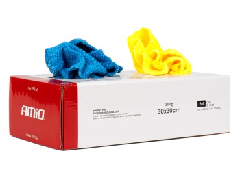 Amio - ΠΑΝΑΚΙΑ ΓΕΝΙΚΟΥ ΚΑΘΑΡΙΣΜΟΥ ΜΙΚΡΟΦΙΜΠΡΑ 30x30cm ΚΟΥΤΙ - 30 ΤΕΜ. (03973/AM)
