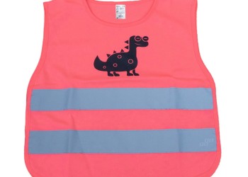 Amio - ΓΙΛΕΚΟ ΑΝΑΚΛΑΣΤΙΚΟ ΕΚΤΑΚΤΗΣ ΑΝΑΓΚΗΣ ΓΙΑ ΠΑΙΔΙΑ 5-14 ΧΡΟΝΩΝ ΔΕΙΝΟΣΑΥΡΟΣ ΡΟΖ - 1 τεμ. (03989/AM)