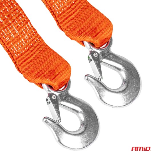 Amio - ΙΜΑΝΤΑΣ ΡΥΜΟΥΛΚΗΣΗΣ TOW ROPE 60mm 7000KG 5m ΚΟΚΚΙΝΟ - 1 τεμ. (03991/AM)