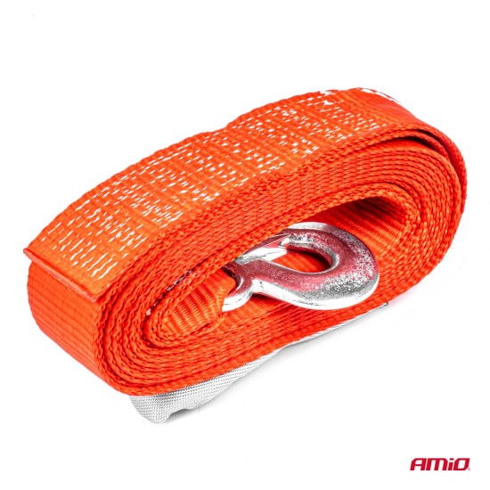 Amio - ΙΜΑΝΤΑΣ ΡΥΜΟΥΛΚΗΣΗΣ TOW ROPE H+U 60mm 7000KG ΚΟΚΚΙΝΟ - 1 τεμ. (03992/AM)