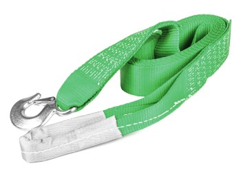 Amio - ΙΜΑΝΤΑΣ ΡΥΜΟΥΛΚΗΣΗΣ TOW ROPE H+U ΠΡΑΣΙΝΟ 75mm 8000KG 5m - 1 τεμ. (03994/AM)