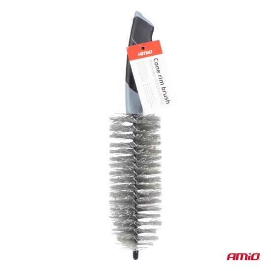 Amio - ΒΟΥΡΤΣΑ ΚΑΘΑΡΙΣΜΟΥ ΖΑΝΤΩΝ ΚΩΝΙΚΗ ΓΙΑ ΛΕΠΤΟΜΕΡΙΕΣ ΜΕ ΛΑΒΗ 32cm - 1 τεμ. (04023/AM)