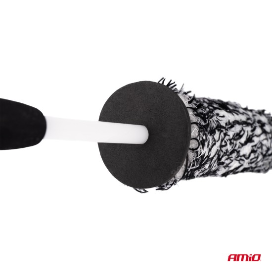 Amio - ΒΟΥΡΤΣΑ ΠΛΥΣΙΜΑΤΟΣ ΖΑΝΤΩΝ ΜΕ ΛΑΒΗ 44cm - 1 ΤΕΜ. (04025/AM)