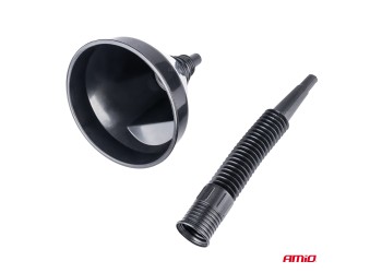 Amio - ΧΩΝΙ ΚΑΥΣΙΜΟΥ ΠΛΑΣΤΙΚΟ ΑΠΟΣΠΩΜΕΝΟ ΜΕ ΕΥΚΑΜΠΤΟ ΣΩΛΗΝΑ ΣΕ ΣΠΙΡΑΛ 380mm ΔΙΑΜΕΤΡΟΥ 135mm - 1 ΤΕΜ. (04036/AM)