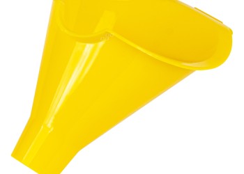 Amio - ΧΩΝΙ ΚΑΥΣΙΜΟΥ ΠΛΑΣΤΙΚΟ ΚΙΤΡΙΝΟ ΜΗΚΟΥΣ 140mm ΔΙΑΜΕΤΡΟΥ 100mm - 1 ΤΕΜ. (04039/AM)