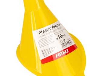 Amio - ΧΩΝΙ ΚΑΥΣΙΜΟΥ ΠΛΑΣΤΙΚΟ ΚΙΤΡΙΝΟ ΜΗΚΟΥΣ 140mm ΔΙΑΜΕΤΡΟΥ 100mm - 1 ΤΕΜ. (04039/AM)