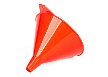 Amio - ΧΩΝΙ ΚΑΥΣΙΜΟΥ ΠΛΑΣΤΙΚΟ ΚΟΚΚΙΝΟ ΜΗΚΟΥΣ 130mm ΔΙΑΜΕΤΡΟΥ 140mm - 1 ΤΕΜ. (04041/AM)