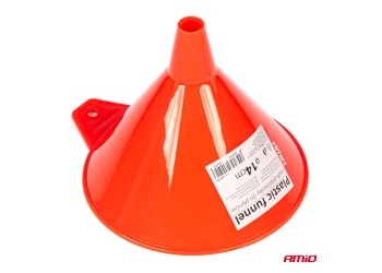 Amio - ΧΩΝΙ ΚΑΥΣΙΜΟΥ ΠΛΑΣΤΙΚΟ ΚΟΚΚΙΝΟ ΜΗΚΟΥΣ 130mm ΔΙΑΜΕΤΡΟΥ 140mm - 1 ΤΕΜ. (04041/AM)