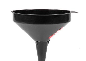 Amio - ΧΩΝΙ ΚΑΥΣΙΜΟΥ ΠΛΑΣΤΙΚΟ ΜΑΥΡΟ ΔΙΑΜΕΤΡΟΥ 145mm - 1 ΤΕΜ. (04045/AM)