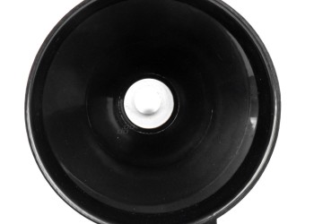 Amio - ΧΩΝΙ ΚΑΥΣΙΜΟΥ ΠΛΑΣΤΙΚΟ ΜΑΥΡΟ ΔΙΑΜΕΤΡΟΥ 195mm - 1 ΤΕΜ. (04046/AM)