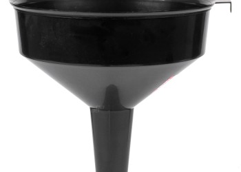 Amio - ΧΩΝΙ ΚΑΥΣΙΜΟΥ ΠΛΑΣΤΙΚΟ ΜΑΥΡΟ ΔΙΑΜΕΤΡΟΥ 300mm - 1 ΤΕΜ. (04047/AM)