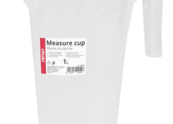 Amio - ΚΑΝΑΤΑ ΠΛΑΣΤΙΚΗ 1 ΛΙΤΡΟΥ ΜΕ ΔΟΣΟΜΕΤΡΗΤΗ - 1 ΤΕΜ. (04050/AM)