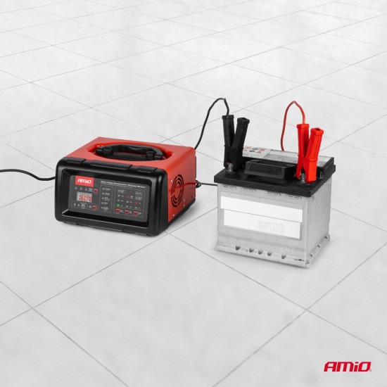 Amio - ΕΚΚΙΝΗΤΗΣ/ΦΟΡΤΙΣΤΗΣ ΜΠΑΤΑΡΙΑΣ 6/12V (100Α START ENGINE) - 1 ΤΕΜ. (04057/AM)