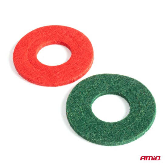 Amio - ΠΟΛΟΙ ΜΠΑΤΑΡΙΑΣ / ΑΚΡΟΔΕΚΤΕΣ 12V 40A ΜΕ ΣΦΙΓΚΤΗΡΕΣ & ΣΥΝΔΕΣΜΟΥΣ ΚΕΦΑΛΗΣ - 1 ΣΕΤ (04058/AM)