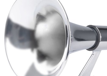 Amio - ΚΟΡΝΑ ΠΝΕΥΜΑΤΙΚΗ ΜΟΝΗ 12/24V 150dB ΜΗΚΟΣ:64 cm ΧΡΩΜΙΟ - 1 ΤΕΜ. (04076/AM)