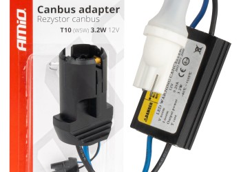 Amio - ΑΝΤΙΣΤΑΣΗ ΓΙΑ ΛΑΜΠΑΚΙΑ LED T10 W5W 12V 3.2W - 1 τεμ. (04087/AM)