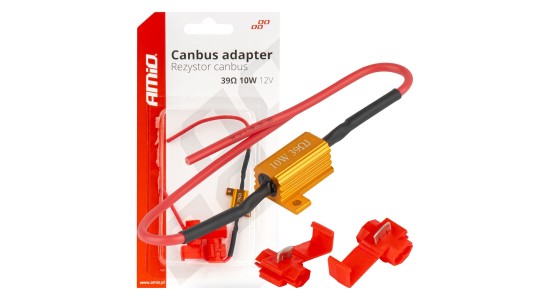 Amio - CANBUS Αντίσταση 39Ω 10W για LED Λάμπες – Anti Error - 1 τεμ. (04091/AM)