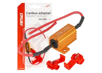 Amio - CANBUS Αντίσταση 25Ω 25W για LED Λάμπες – Anti Error - 1 τεμ. (04093/AM)