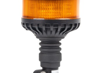 Amio - ΦΑΡΟΣ HEAVY DUTY W28P 12/24V 16LED ΕΛΑΣΤΙΚΟΣ ΒΙΔΩΤΟΣ ΠΟΡΤΟΚΑΛΙ Υ169mm Φ110mm - 1 τεμ. (04104/AM)