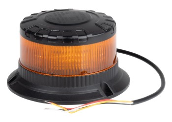 Amio - ΦΑΡΟΣ HEAVY DUTY W28B 12/24V ΠΟΡΤΟΚΑΛΙ 16LED ΒΙΔΩΤΟΣ Υ77mm Φ110mm - 1 τεμ. (04106/AM)