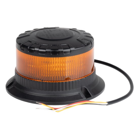 Amio - ΦΑΡΟΣ HEAVY DUTY W28B 12/24V ΠΟΡΤΟΚΑΛΙ 16LED ΒΙΔΩΤΟΣ Υ77mm Φ110mm - 1 τεμ. (04106/AM)
