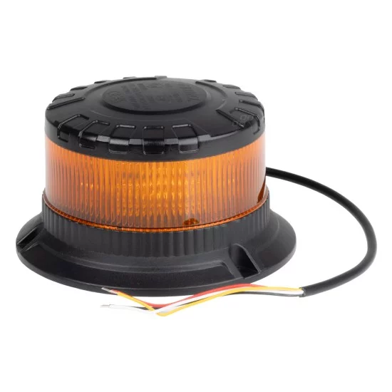 Amio - ΦΑΡΟΣ HEAVY DUTY W28B 12/24V ΠΟΡΤΟΚΑΛΙ 16LED ΒΙΔΩΤΟΣ Υ77mm Φ110mm - 1 τεμ. (04106/AM)