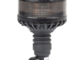 Amio - ΦΑΡΟΣ ΦΙΜΕ HEAVY DUTY W28P 12/24V 16LED ΕΛΑΣΤΙΚΟΣ ΒΙΔΩΤΟΣ ΠΟΡΤΟΚΑΛΙ Υ169mm Φ110mm - 1 τεμ. (04107/AM)