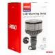 Amio - ΦΑΡΟΣ ΦΙΜΕ HEAVY DUTY W28P 12/24V 16LED ΕΛΑΣΤΙΚΟΣ ΒΙΔΩΤΟΣ ΠΟΡΤΟΚΑΛΙ Υ169mm Φ110mm - 1 τεμ. (04107/AM)