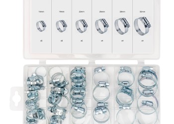 Amio - ΚΟΛΙΕΔΕΣ ΣΦΙΓΚΤΗΡΕΣ - ΔΙΑΦΟΡΑ ΜΕΓΕΘΗ ΑΤΣΑΛΙΝΟΙ - 34 τεμ. (04126/AM)