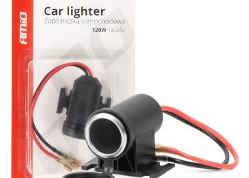 Amio - ΠΡΙΖΑ ΜΕ ΜΟΝΗ ΥΠΟΔΟΧΗ ΓΙΑ ΦΙΣ ΑΝΑΠΤΗΡΑ 12/24V ΑΔΙΑΒΡΟΧΗ - 1 τεμ. (04129/AM)