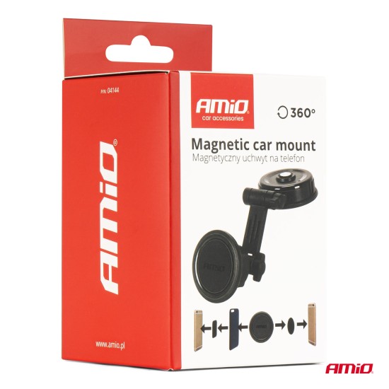 Amio - ΒΑΣΗ ΣΤΗΡΙΞΗΣ ΚΙΝΗΤΟΥ ΜΑΓΝΗΤΙΚΗ ΓΙΑ ΤΑΜΠΛΟ 360° - 1 τεμ. (04144/AM)