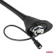 Amio - ΚΕΡΑΙΑ ΟΡΟΦΗΣ ANT09 23.4 cm ΜΕ ΚΑΛΩΔΙΟ 20cm ΚΑΙ ΦΙΣΑ RAKU-2 UNIVERSAL ΜΑΥΡΗ - 1 ΤΕΜ. (04153/AM)