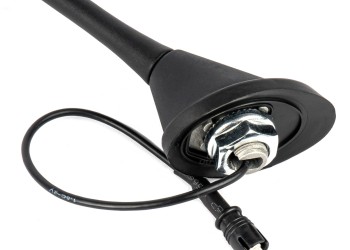 Amio - ΚΕΡΑΙΑ ΟΡΟΦΗΣ ANT10 25.4 cm ΜΕ ΚΑΛΩΔΙΟ 20cm ΚΑΙ ΦΙΣΑ RAKU-2 UNIVERSAL ΜΑΥΡΗ - 1 ΤΕΜ. (04154/AM)