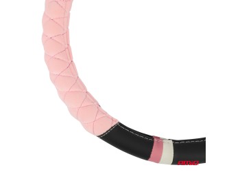 Amio - ΚΑΛΥΜΜΑ ΤΙΜΟΝΙΟΥ SWC-56 (M) 37>39cm ΜΑΥΡΟ ΚΑΙ ΡΟΖ ΚΑΠΙΤΟΝΕ - 1 ΤΕΜ. (04166/AM)