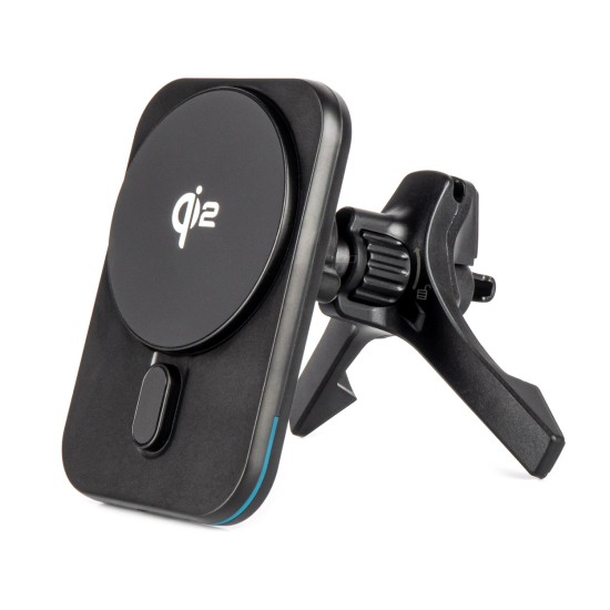 Amio - ΒΑΣΗ ΣΤΗΡΙΞΗΣ ΚΙΝΗΤΟΥ ΓΙΑ ΑΕΡΑΓΩΓΟ ΜΑΓΝΗΤΙΚΗ ΜΕ ΑΣΥΡΜΑΤΗ ΦΟΡΤΙΣΗ QUICK CHARGE QI2 15W 360° - 1 Τεμ. (04180/AM)