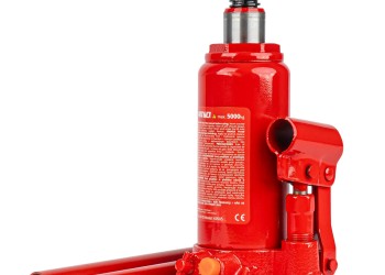 Amio - ΓΡΥΛΟΣ ΥΔΡΑΥΛΙΚΟΣ 5 ΤΟΝΩΝ (5.000kg) ΑΝΥΨΩΣΗ: 195-380mm ΜΕ ΒΑΛΙΤΣΑΚΙ - 1 τεμ. (04183/AM)