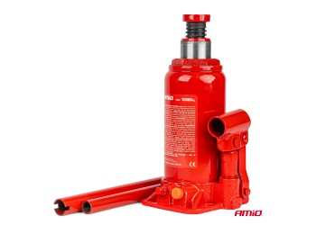 Amio - ΓΡΥΛΟΣ ΥΔΡΑΥΛΙΚΟΣ 10 ΤΟΝΩΝ (10.000kg) ΑΝΥΨΩΣΗ: 200-385mm ΜΕ ΒΑΛΙΤΣΑΚΙ - 1 τεμ. (04184/AM)