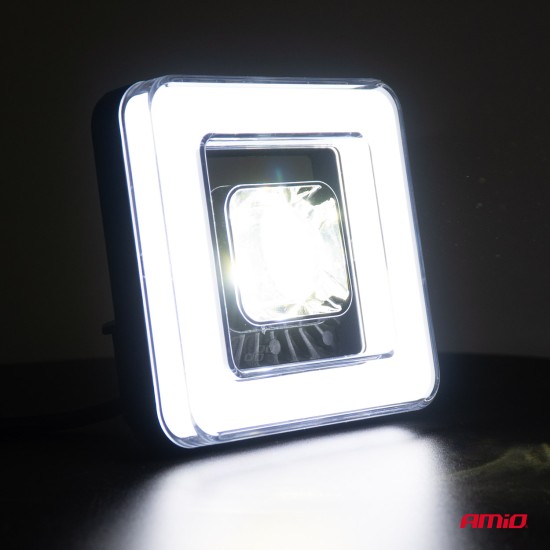 Amio - ΠΡΟΒΟΛΕΑΣ ΕΡΓΑΣΙΑΣ ΤΕΤΡΑΓΩΝΟΣ LED 45W 9-36V 8.000lm 6.500K AWL57 - 1 ΤΕΜ. (04198/AM)