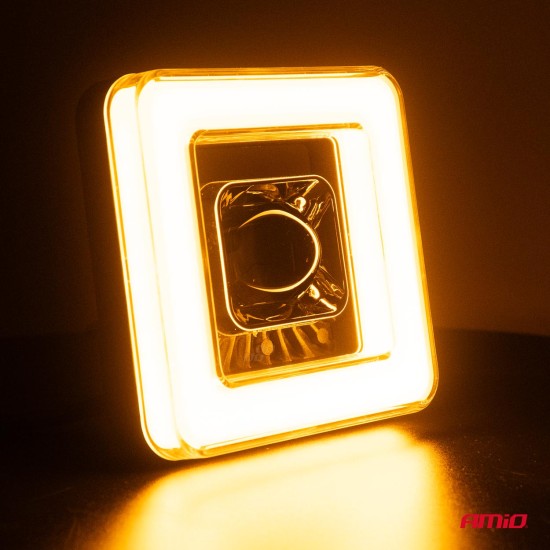 Amio - ΠΡΟΒΟΛΕΑΣ ΕΡΓΑΣΙΑΣ ΤΕΤΡΑΓΩΝΟΣ LED 45W 9-36V 8.000lm 6.500K AWL57 - 1 ΤΕΜ. (04198/AM)