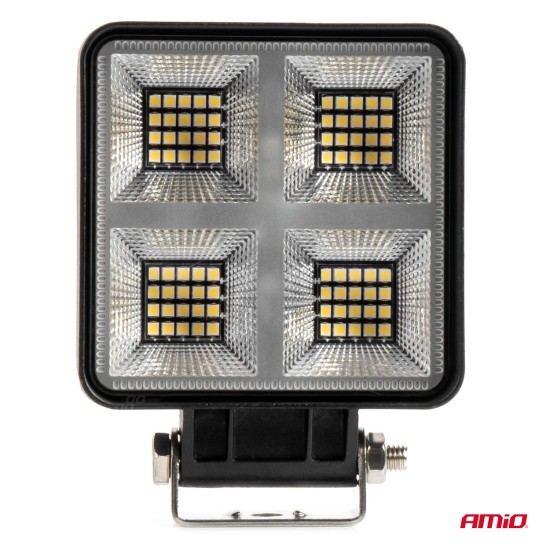 Amio - ΠΡΟΒΟΛΕΑΣ ΕΡΓΑΣΙΑΣ ΤΕΤΡΑΓΩΝΟΣ LED 68W 9-36V 8.000lm 6.500K AWL59 - 1 ΤΕΜ. (04200/AM)
