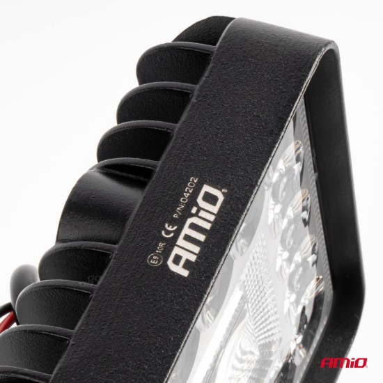Amio - ΠΡΟΒΟΛΕΑΣ ΕΡΓΑΣΙΑΣ ΤΕΤΡΑΓΩΝΟΣ LED 96W 9-36V 8.000lm 6.500K AWL61 - 1 ΤΕΜ. (04202/AM)