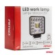 Amio - ΠΡΟΒΟΛΕΑΣ ΕΡΓΑΣΙΑΣ ΤΕΤΡΑΓΩΝΟΣ LED 96W 9-36V 8.000lm 6.500K AWL61 - 1 ΤΕΜ. (04202/AM)