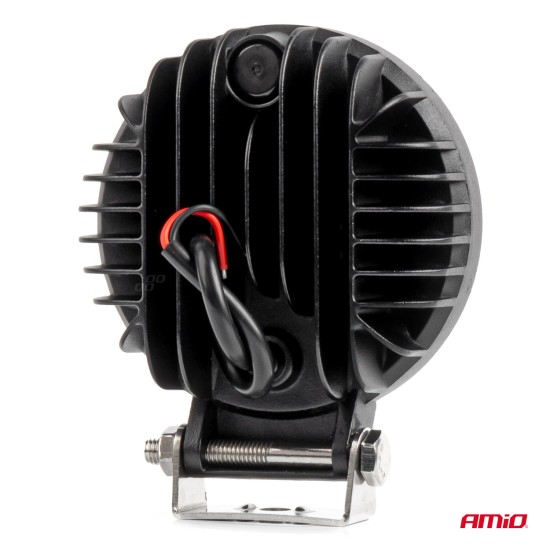 Amio - ΠΡΟΒΟΛΕΑΣ ΕΡΓΑΣΙΑΣ ΣΤΡΟΓΓΥΛΟΣ LED 96W 9-36V 9.600lm 6.500K AWL62 - 1 ΤΕΜ. (04203/AM)