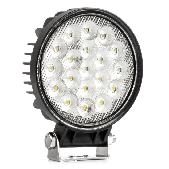 Amio - ΠΡΟΒΟΛΕΑΣ ΕΡΓΑΣΙΑΣ ΣΤΡΟΓΓΥΛΟΣ LED 57W 9-36V 10.000lm 6.500K AWL65 - 1 ΤΕΜ. (04206/AM)