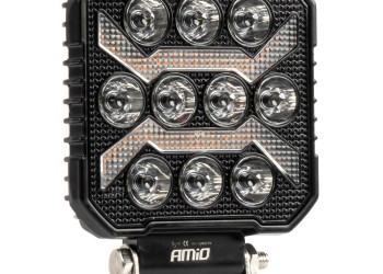 Amio - ΠΡΟΒΟΛΕΑΣ ΕΡΓΑΣΙΑΣ ΤΕΤΡΑΓΩΝΟΣ LED 54W 9-36V 10.000lm 6.500K 110x110x38mm AWL68 - 1 ΤΕΜ. (04209/AM)