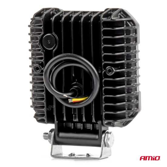 Amio - ΠΡΟΒΟΛΕΑΣ ΕΡΓΑΣΙΑΣ ΤΕΤΡΑΓΩΝΟΣ LED 54W 9-36V 10.000lm 6.500K 110x110x38mm AWL68 - 1 ΤΕΜ. (04209/AM)