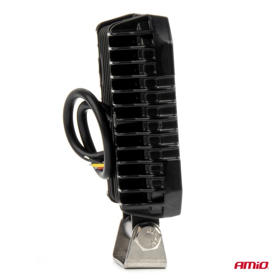 Amio - ΠΡΟΒΟΛΕΑΣ ΕΡΓΑΣΙΑΣ ΤΕΤΡΑΓΩΝΟΣ LED 54W 9-36V 10.000lm 6.500K 110x110x38mm AWL68 - 1 ΤΕΜ. (04209/AM)